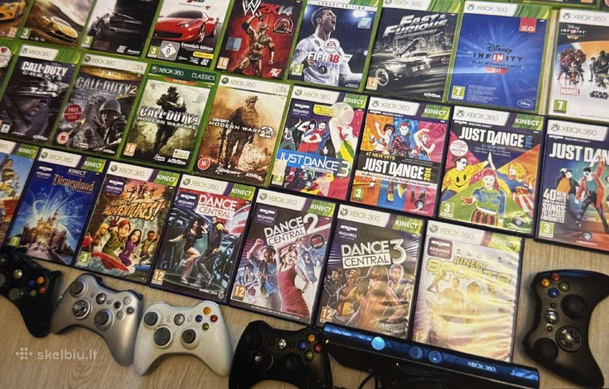 Xbox 360 žaidimai - nuotraukos Nr. 7