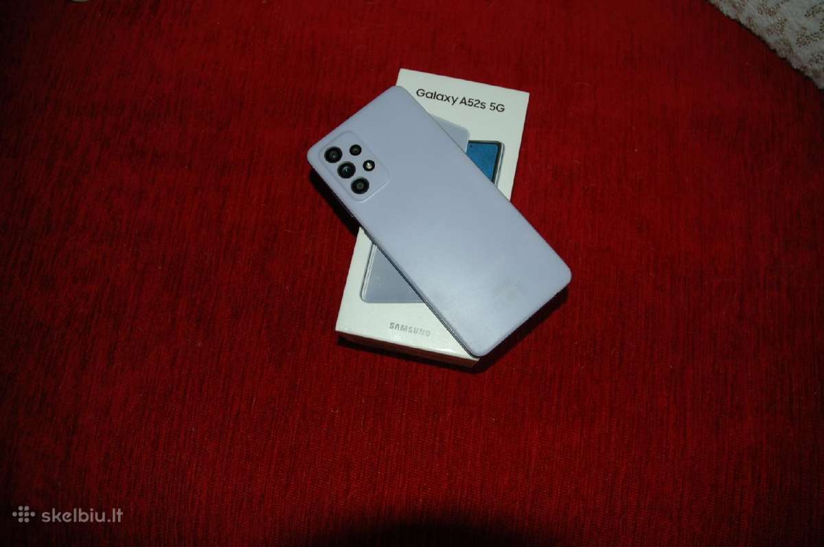 Parduodu telefona Samsung Galaxy A52s 5G - nuotraukos Nr. 3