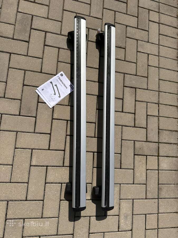 Thule Wingbar EVO 118 + Flush Rail + raktai - nuotraukos Nr. 2