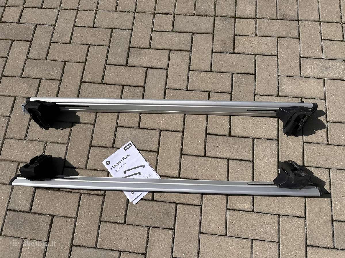 Thule Wingbar EVO 118 + Flush Rail + raktai - nuotraukos Nr. 3