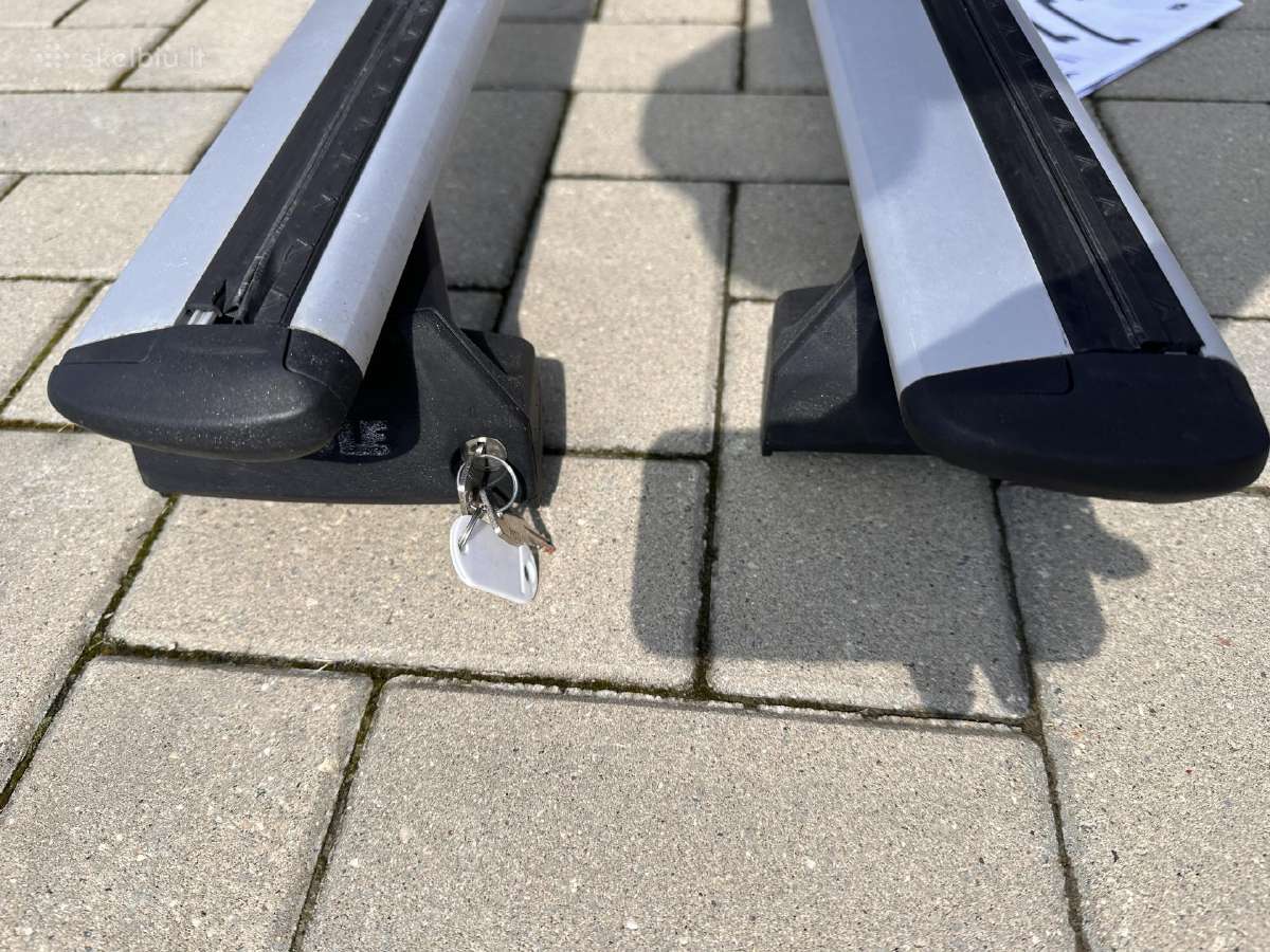 Thule Wingbar EVO 118 + Flush Rail + raktai - nuotraukos Nr. 5