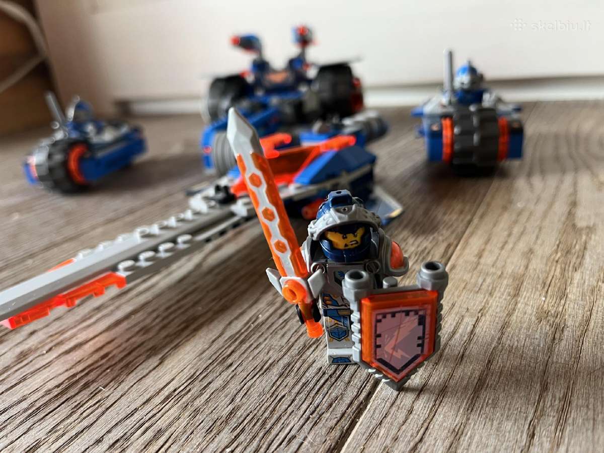 Lego Nexo Knights - Clay's Rumble Blade - 70315 - nuotraukos Nr. 7