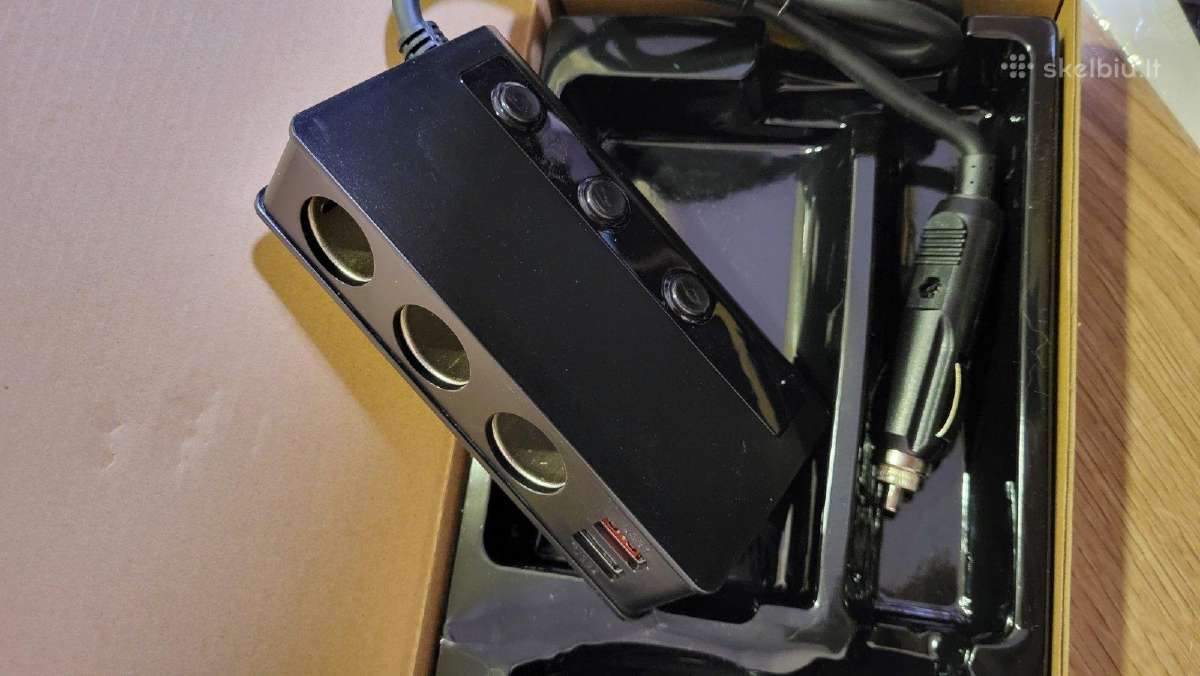 Mašininis Usb pakrovėjas + 12v šakotuvas - nuotraukos Nr. 7
