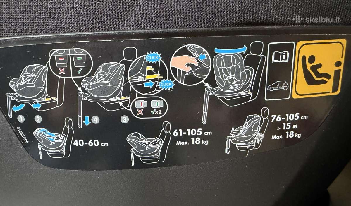 Maxi-cosi Mica i-size 360 automobilinė kėdutė - nuotraukos Nr. 5