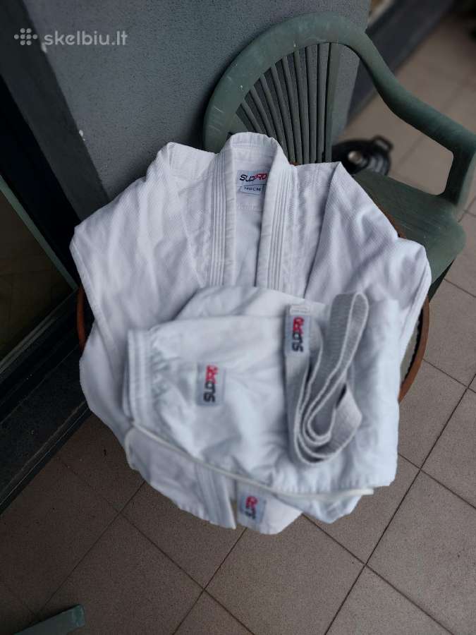 Dziudo kimono Supro 140 cm ūgiui - nuotraukos Nr. 3