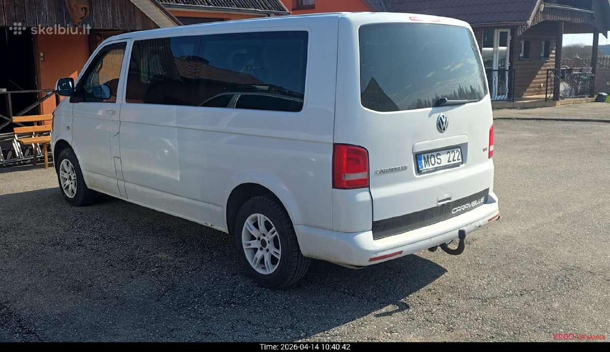 VW carawelle 2l 103kw - nuotraukos Nr. 3