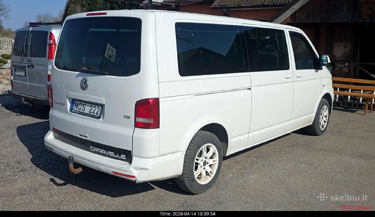 VW carawelle 2l 103kw - nuotraukos Nr. 4