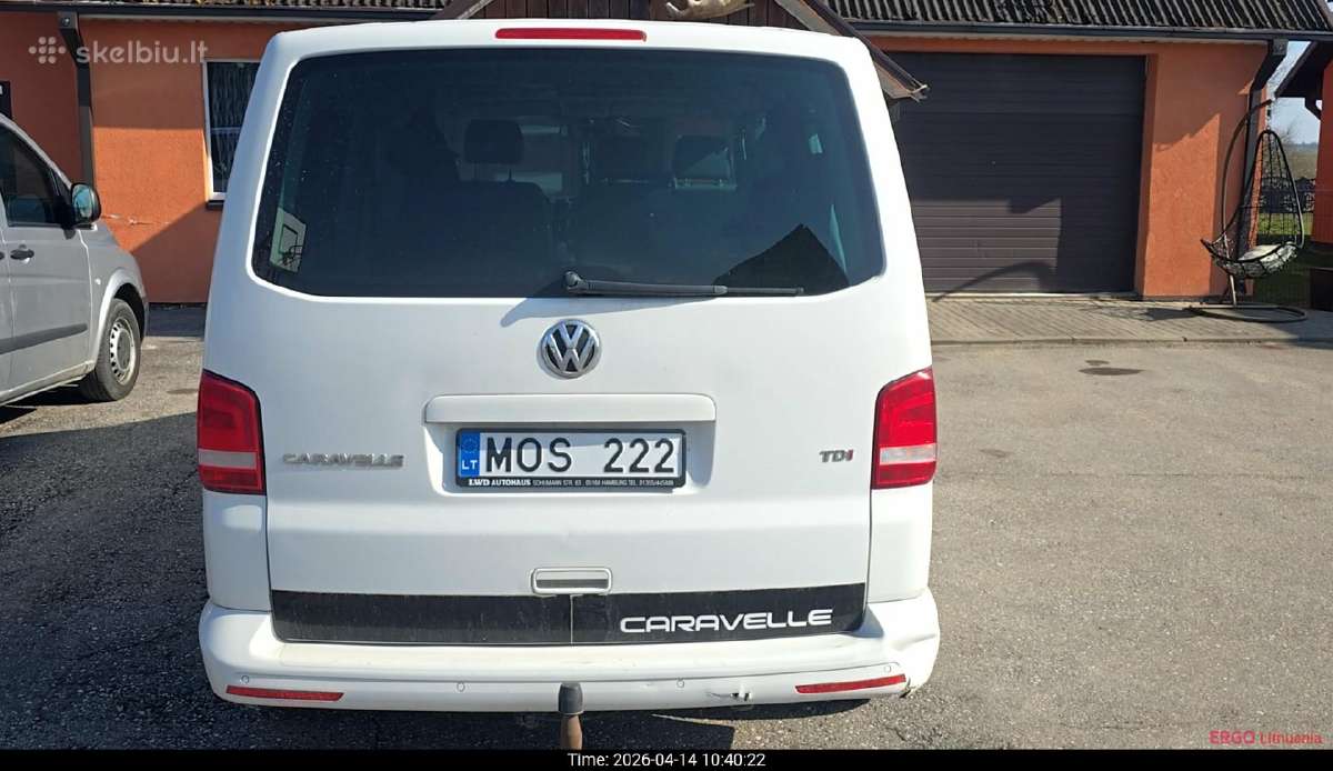 VW carawelle 2l 103kw - nuotraukos Nr. 8