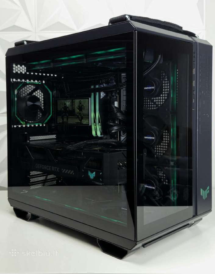 Asus Tuf kompiuteris 9800x3d + Rtx 5080 32gb - nuotraukos Nr. 2
