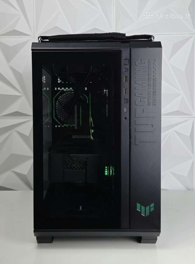 Asus Tuf kompiuteris 9800x3d + Rtx 5080 32gb - nuotraukos Nr. 5