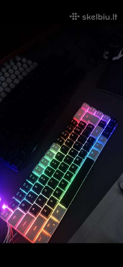 Unikalus Rgb desk setup dekoras ,šviestuvas - nuotraukos Nr. 4