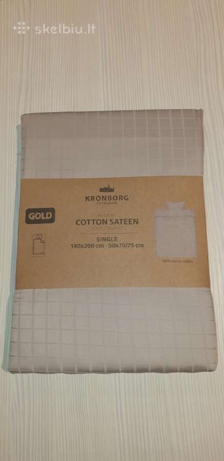 Cotton sateen gold patalines komplektas - nuotraukos Nr. 9