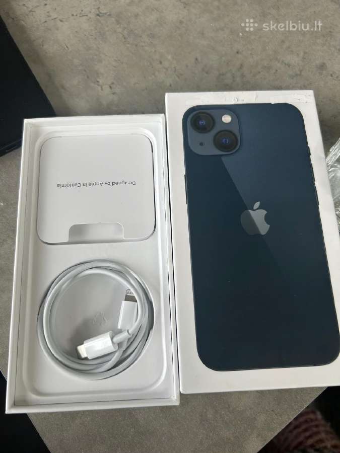 iPhone 13 Black 128gb - nuotraukos Nr. 2