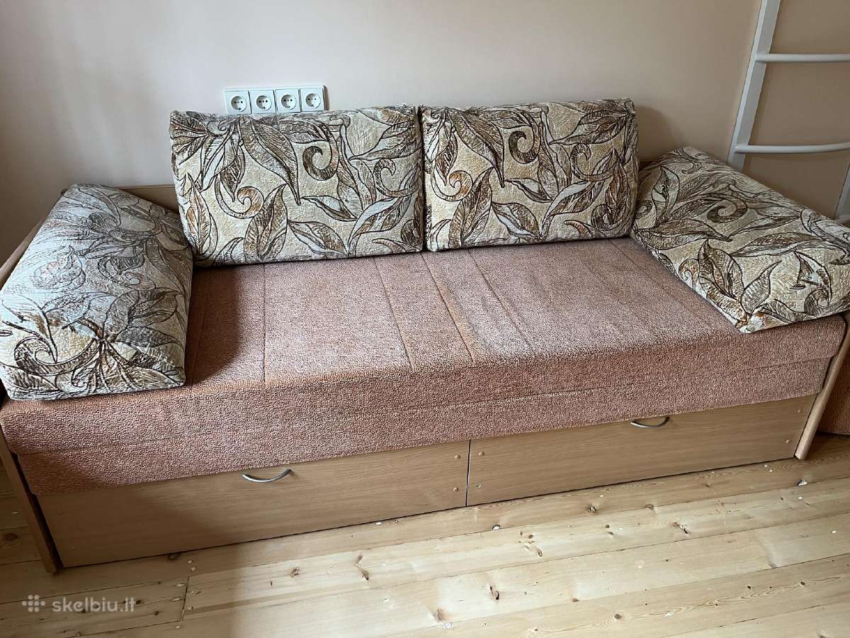 Vienvietė miegama sofa-lova - nuotraukos Nr. 4