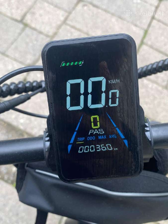 Beveik naujas elektrinis dviratis Engwe M1 250wh - nuotraukos Nr. 4