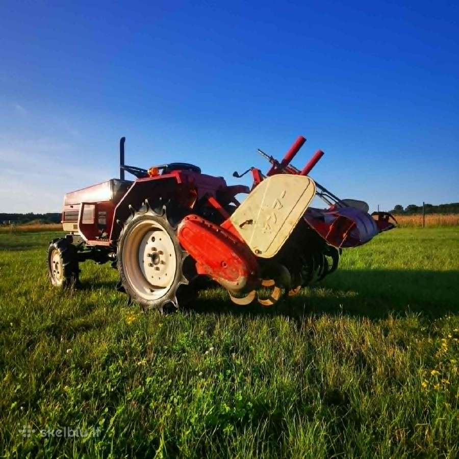 Traktoriukas Yanmar F16d su padargais - nuotraukos Nr. 8