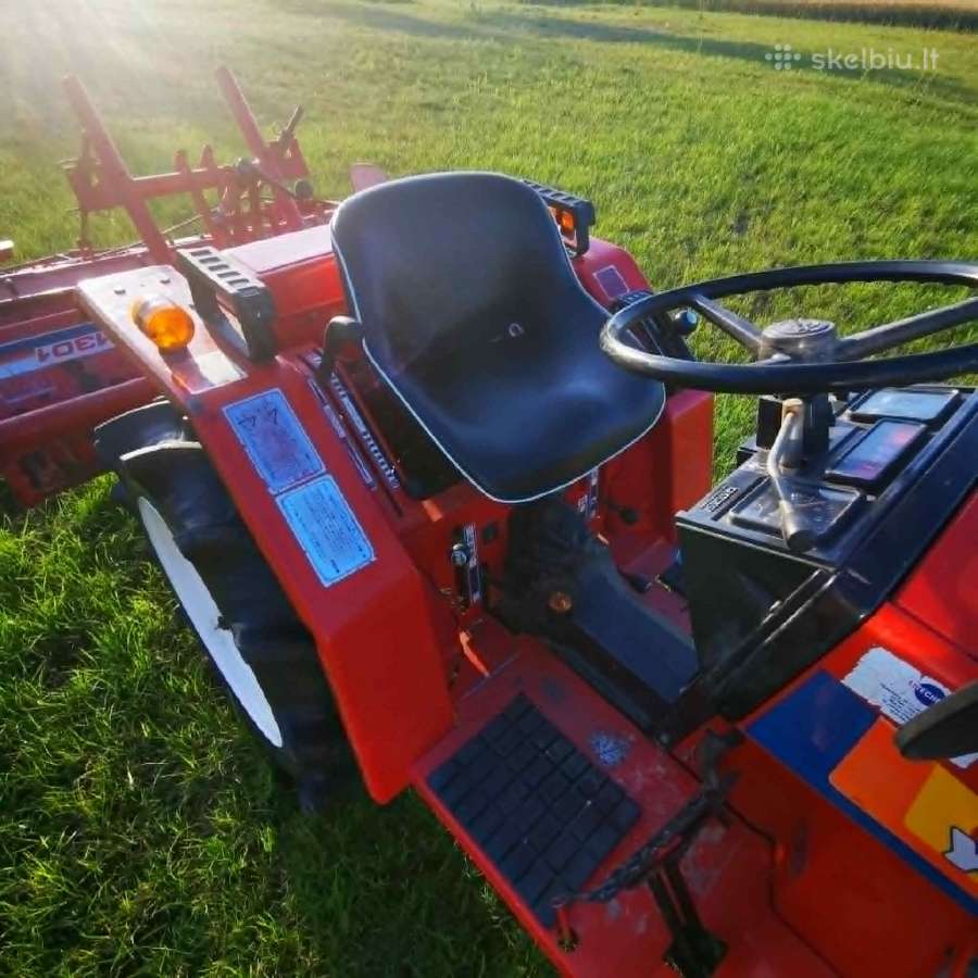 Traktoriukas Yanmar F16d su padargais - nuotraukos Nr. 5