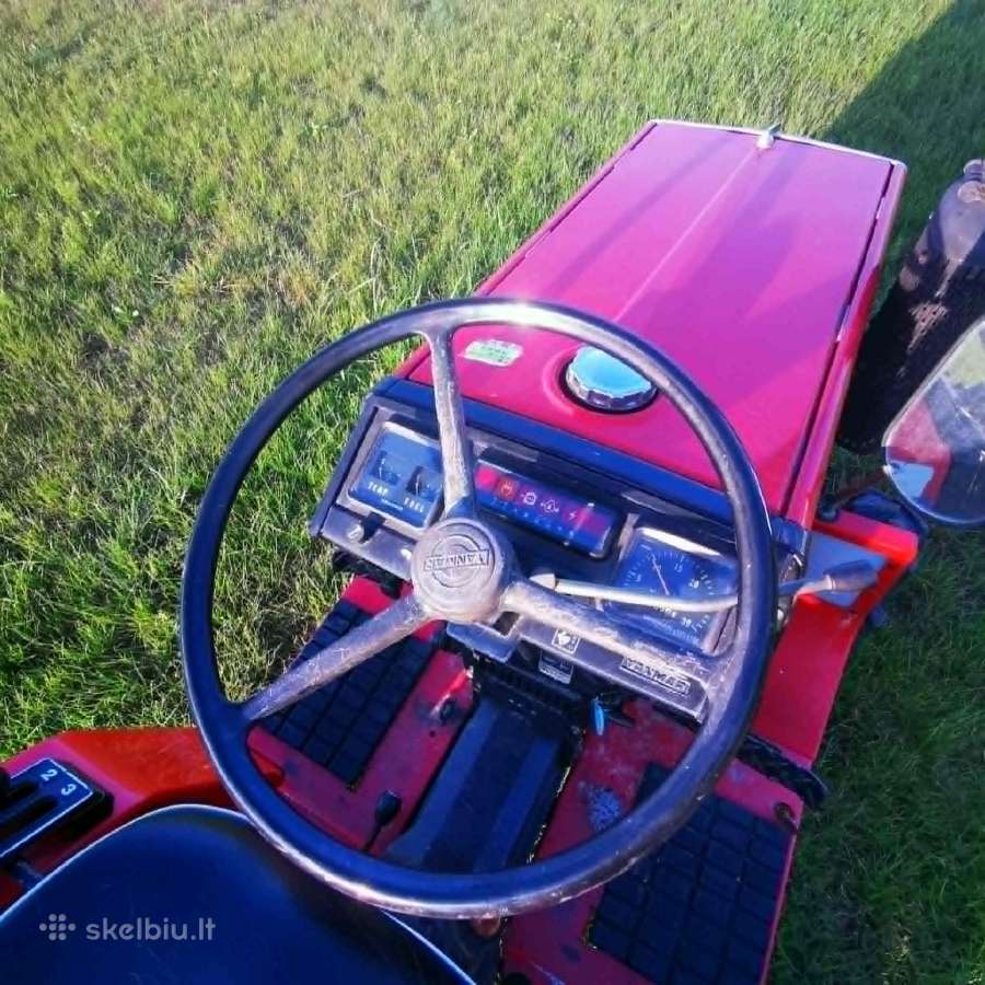 Traktoriukas Yanmar F16d su padargais - nuotraukos Nr. 6
