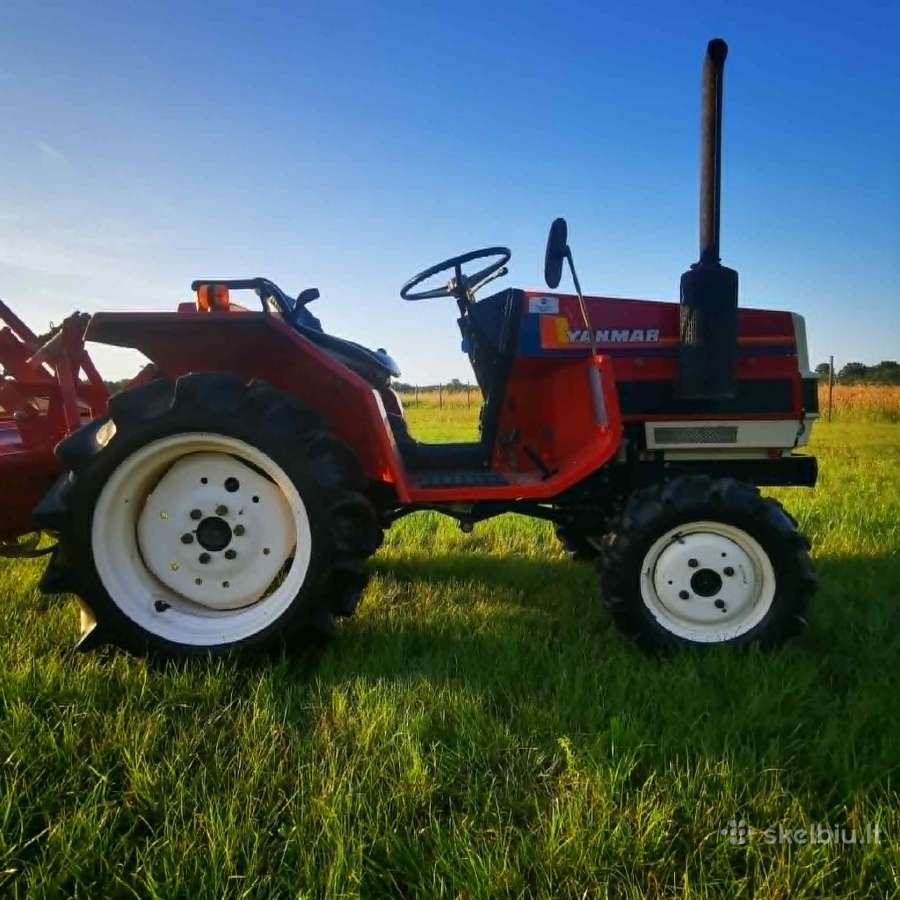 Traktoriukas Yanmar F16d su padargais - nuotraukos Nr. 9