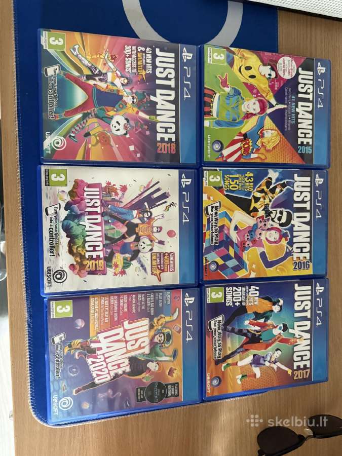 Ps4 kameros, just dance zaidimai, laikikliai - nuotraukos Nr. 6