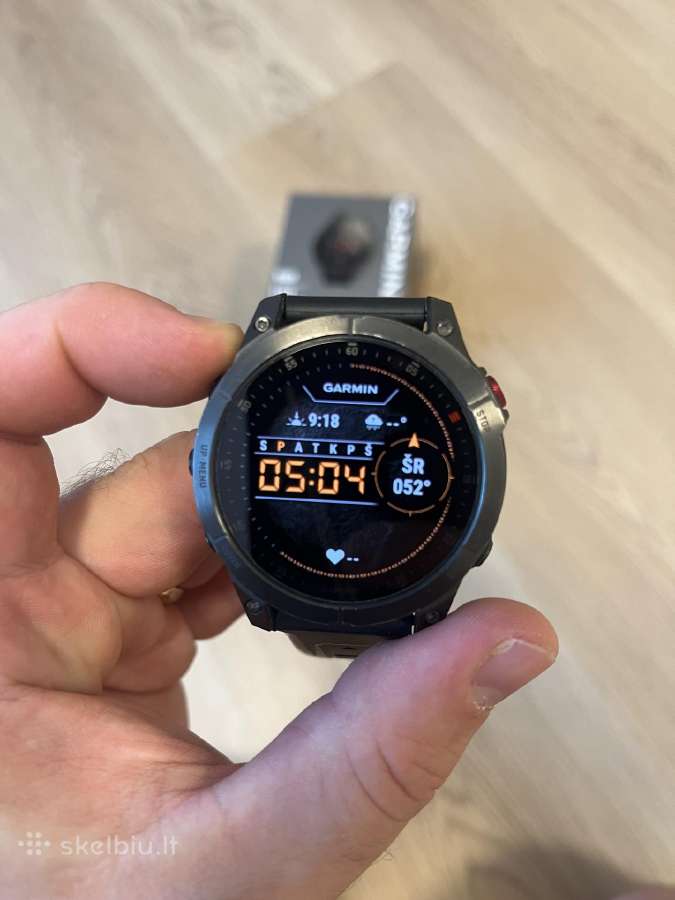 Garmin Epix Gen 2 Sapphire GPS Military Laikrodis - nuotraukos Nr. 3