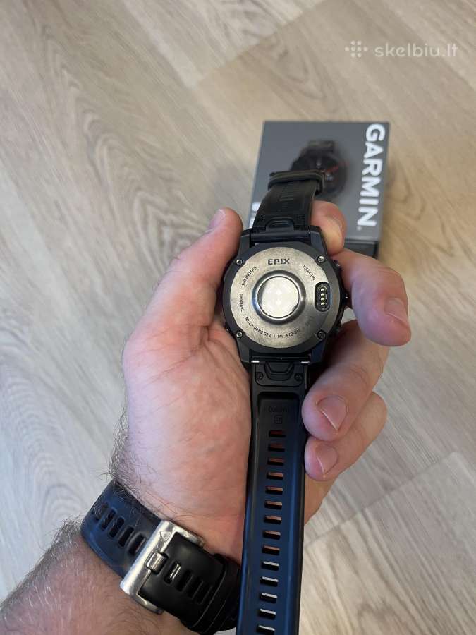 Garmin Epix Gen 2 Sapphire GPS Military Laikrodis - nuotraukos Nr. 4