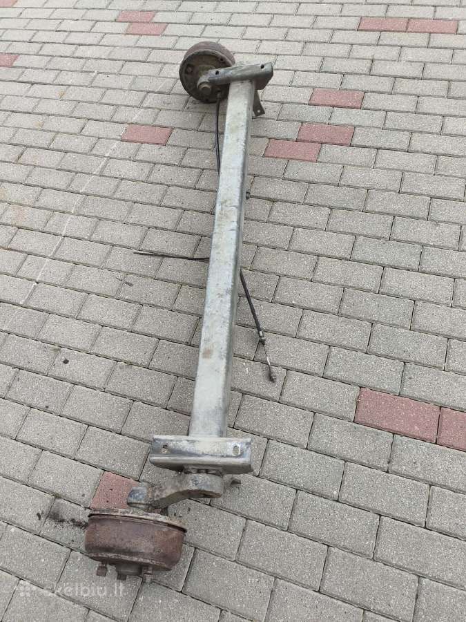 Parduodama sprinterio lingė ir priekabos ašis - nuotraukos Nr. 3
