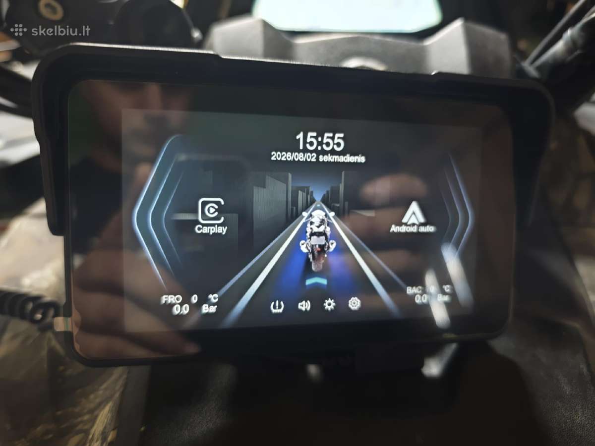 Moto Android auto/apple carplay belaidis ekranas - nuotraukos Nr. 2