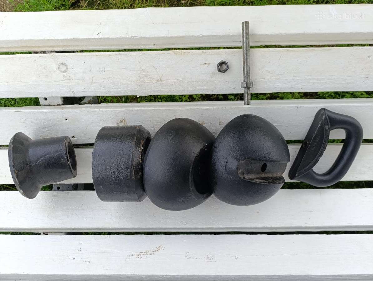 Surenkama originali metalinė 16-24-32kg gyra - nuotraukos Nr. 3