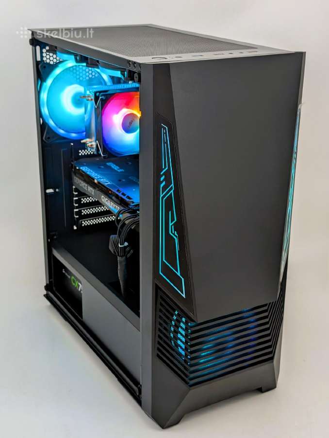 Žaidimų Pc R5-4600g 16gb 500gb Rtx 3070 8gb - nuotraukos Nr. 2