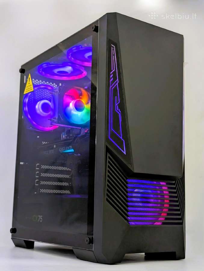 Žaidimų Pc R5-4600g 16gb 500gb Rtx 3070 8gb - nuotraukos Nr. 5