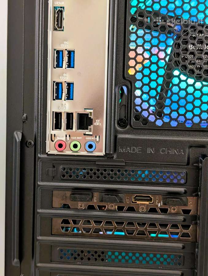 Žaidimų Pc R5-4600g 16gb 500gb Rtx 3070 8gb - nuotraukos Nr. 11