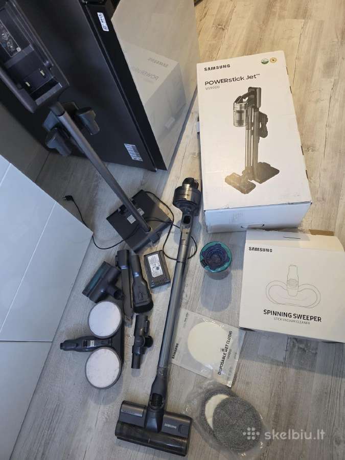 Samsung Powerstick Jet belaidis siurblys-šluota - nuotraukos Nr. 5