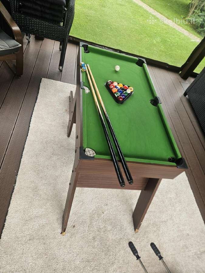Futbolo, bilardo, stalo ritulio, stalo teniso. - nuotraukos Nr. 2