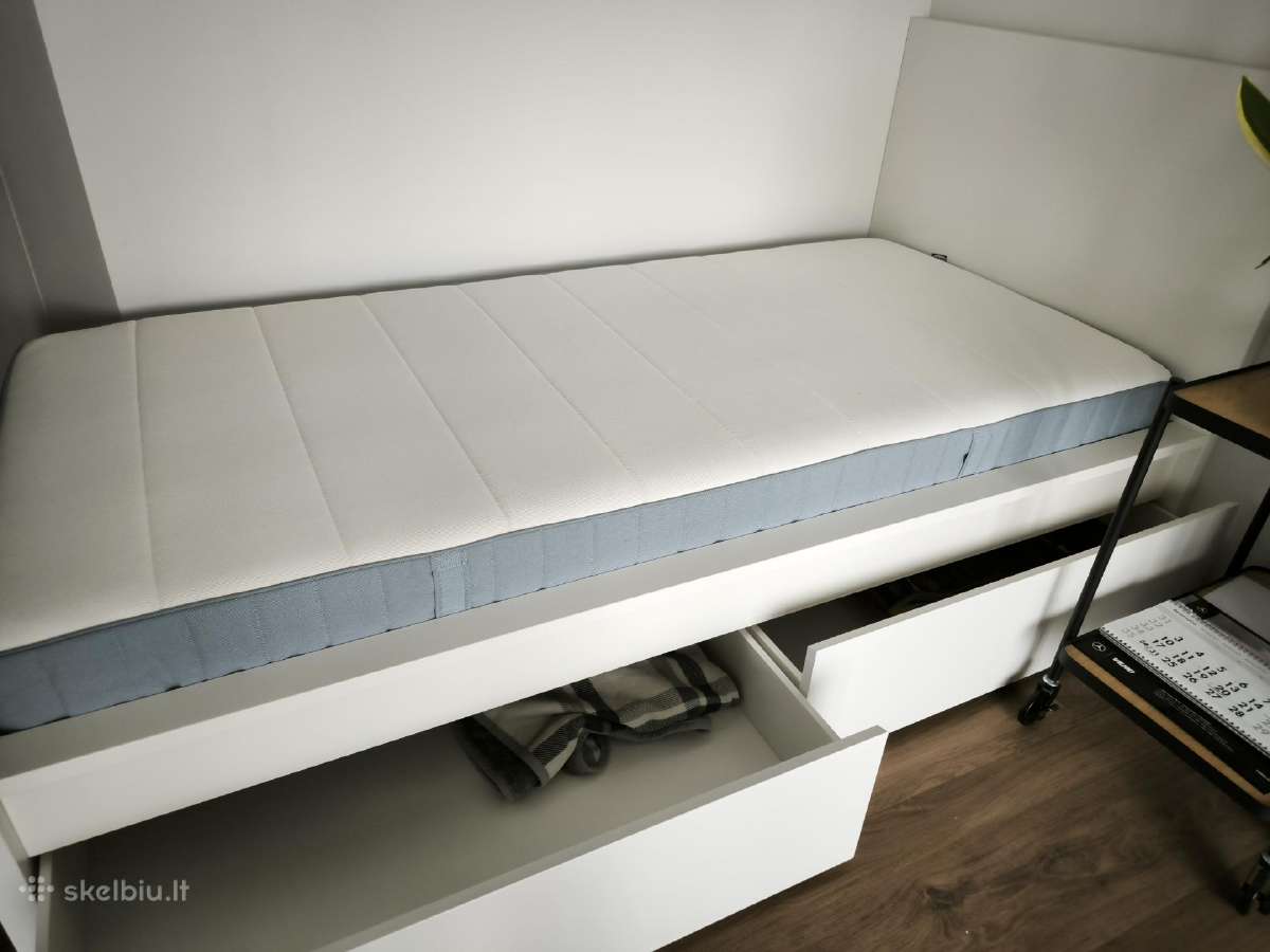 Ikea lova 90x200 - nuotraukos Nr. 2