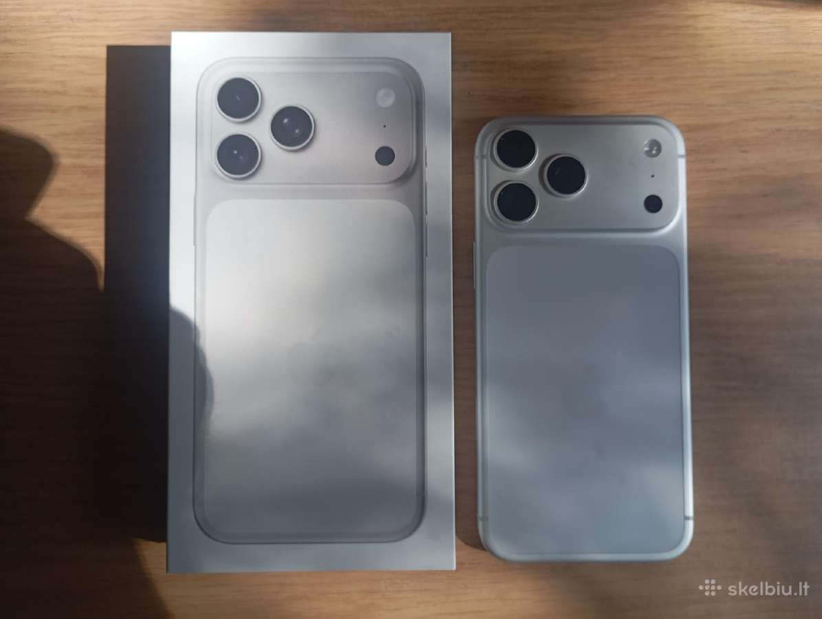 iPhone 17 Pro Max 256 GB Silver - nuotraukos Nr. 4