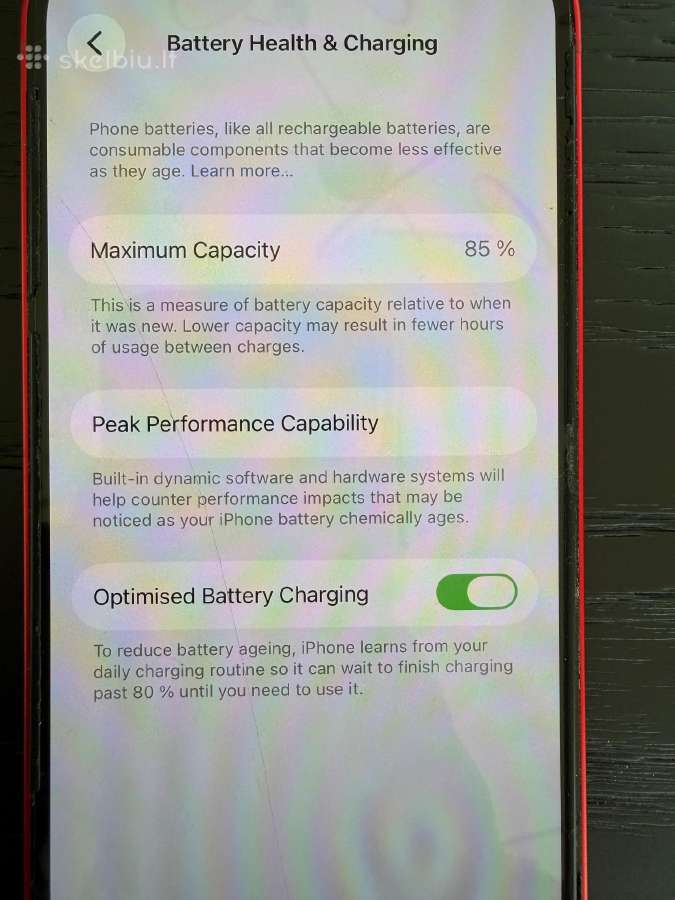 iPhone 14, Red, 256 GB - nuotraukos Nr. 9