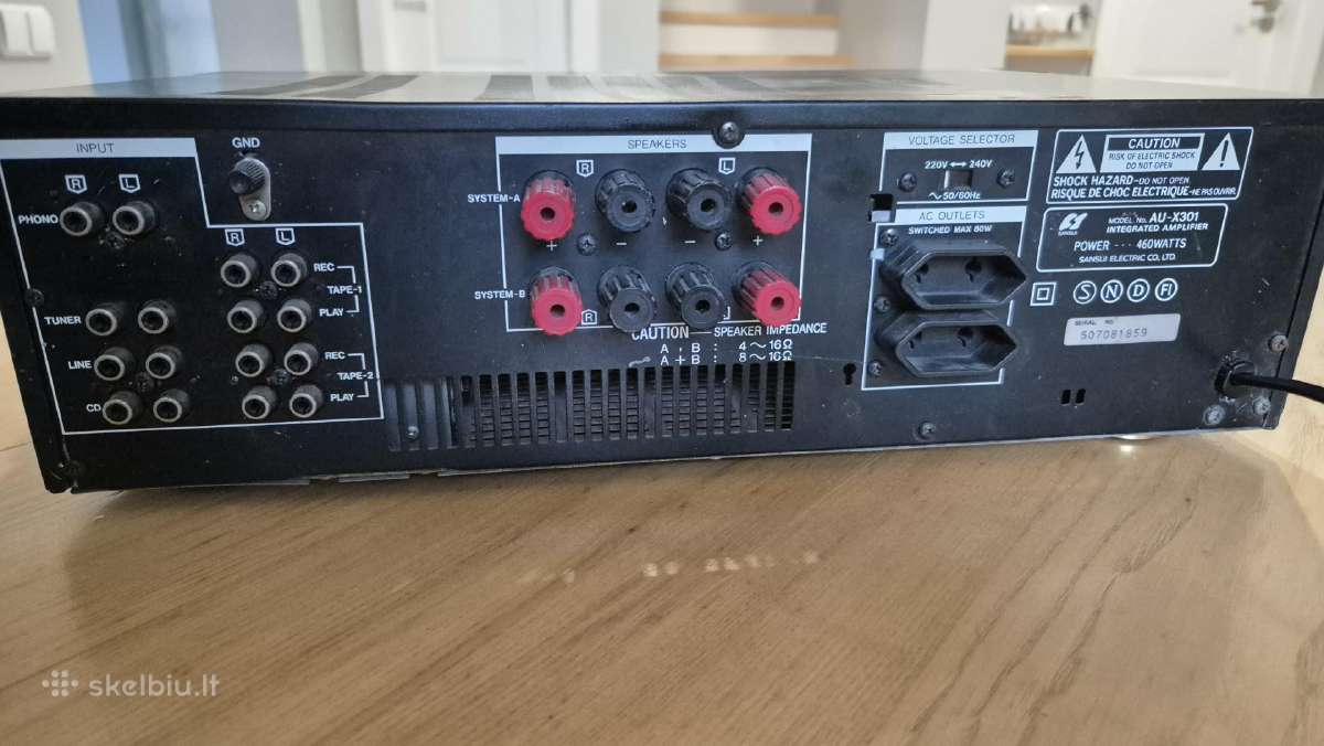 Sansui Au-x301 - nuotraukos Nr. 2