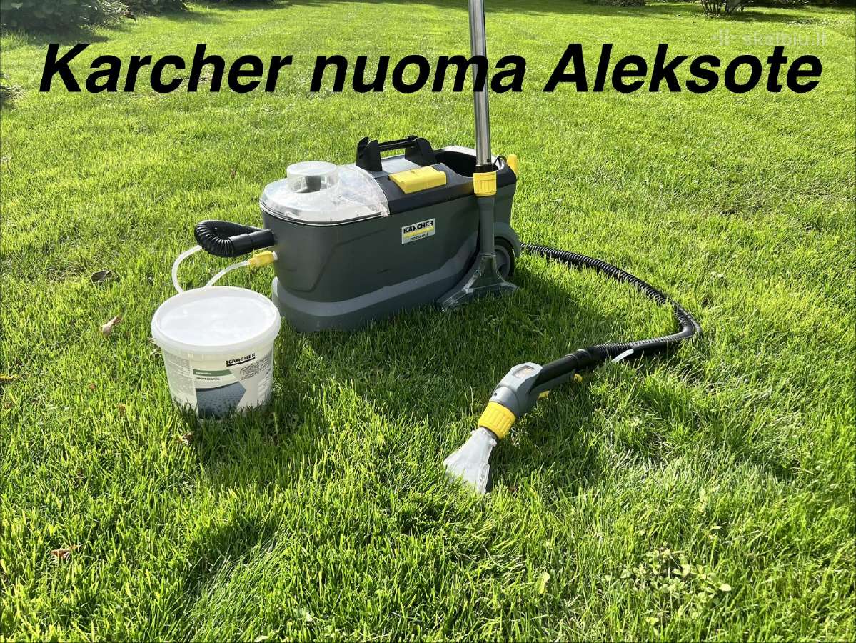 Plaunamo siurblio karcher nuoma Aleksote - nuotraukos Nr. 2