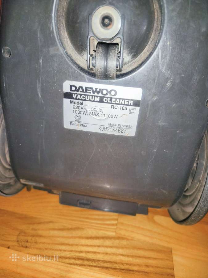 Dulkių siurblys Daewoo Compact su valdoma rankena - nuotraukos Nr. 3