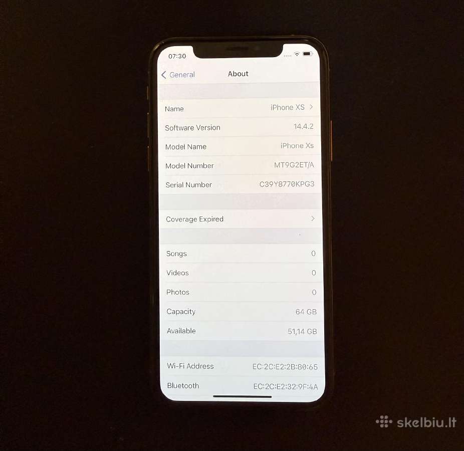 iPhone XS ios 14 64gb Gold rootful Taurine - nuotraukos Nr. 4