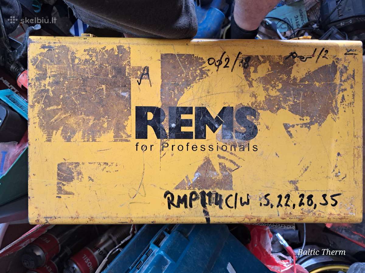 Rems mini pres su garantija 480 - nuotraukos Nr. 4