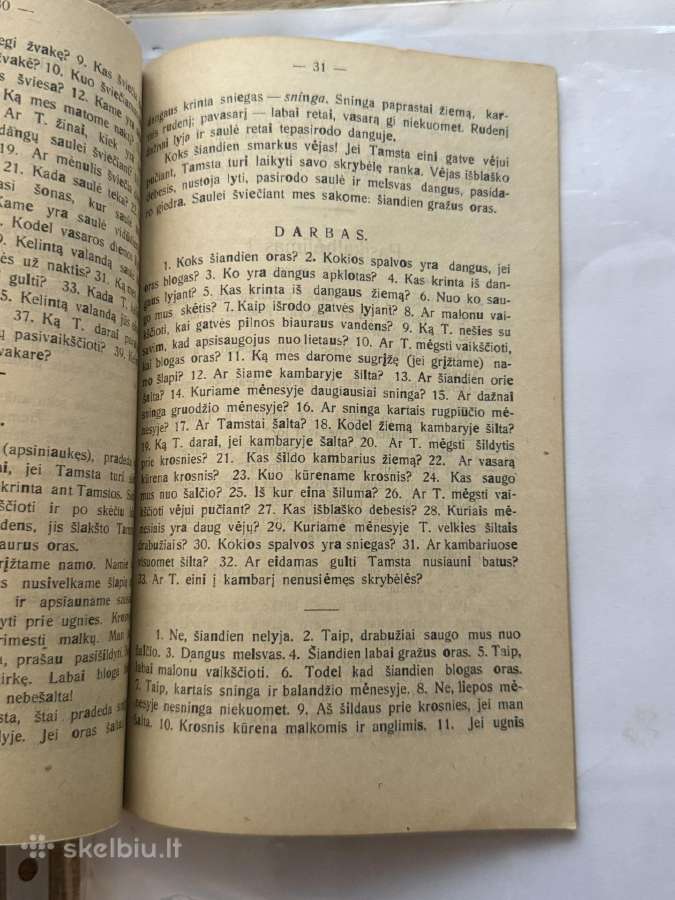 Vadovėlis Lietuvių kalbos pasimokyti 1920 m. - nuotraukos Nr. 5