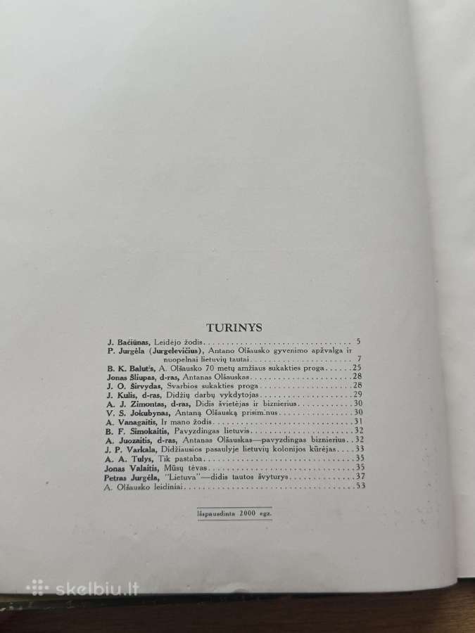 Antanas Olšauskas ir Lietuva 1934 m. - nuotraukos Nr. 3