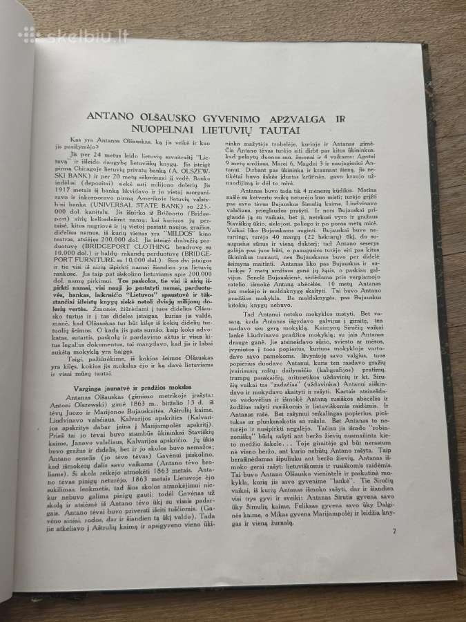 Antanas Olšauskas ir Lietuva 1934 m. - nuotraukos Nr. 4