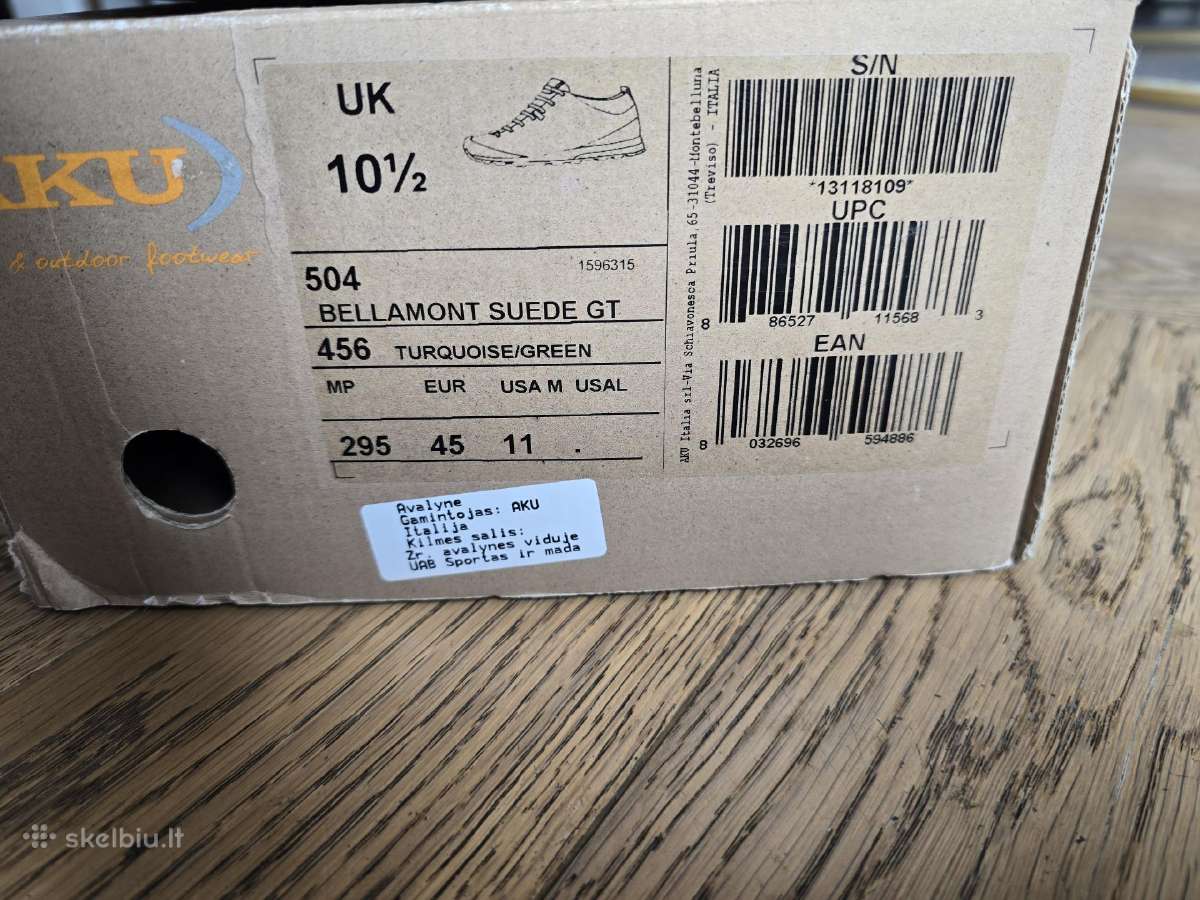 Aku Bellamont Suede GT Gore-tex batai - nuotraukos Nr. 3