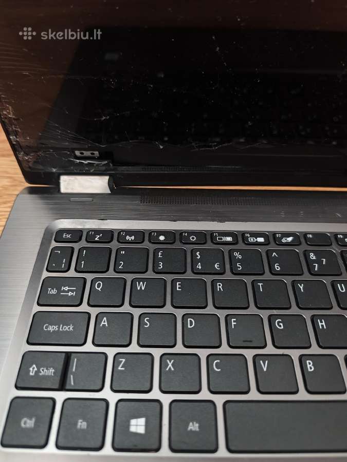 Acer Spin 3 series laptop (2019m, dužęs, veikia) - nuotraukos Nr. 2