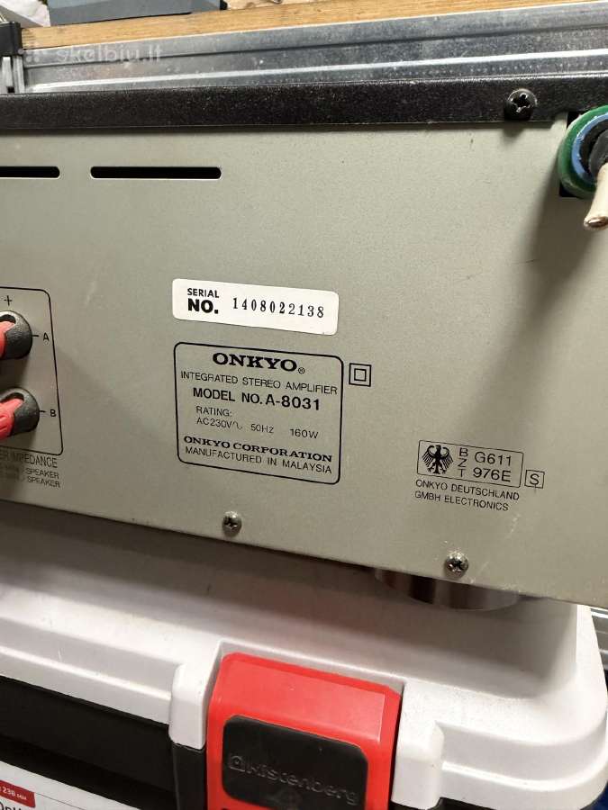 Onkyo R1 - nuotraukos Nr. 4