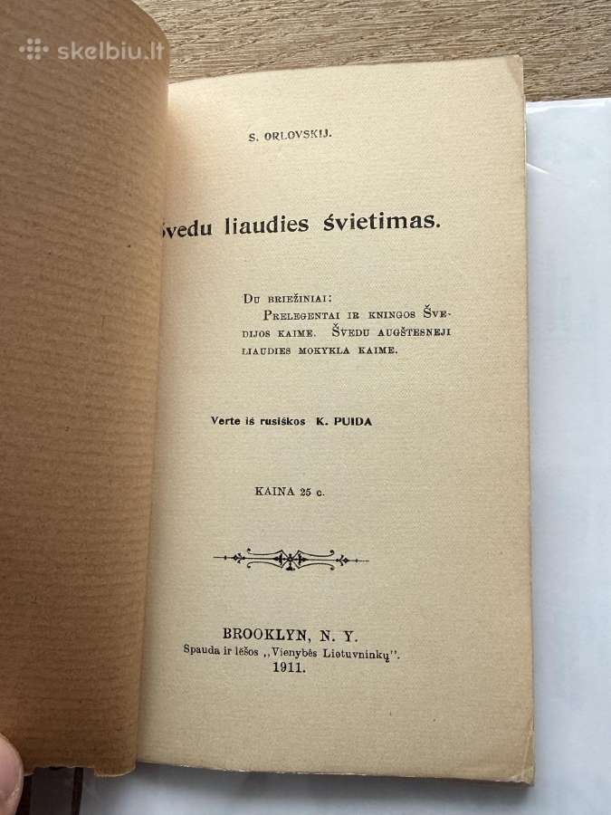 Švedų liaudies švietimas 1911 m. - nuotraukos Nr. 2