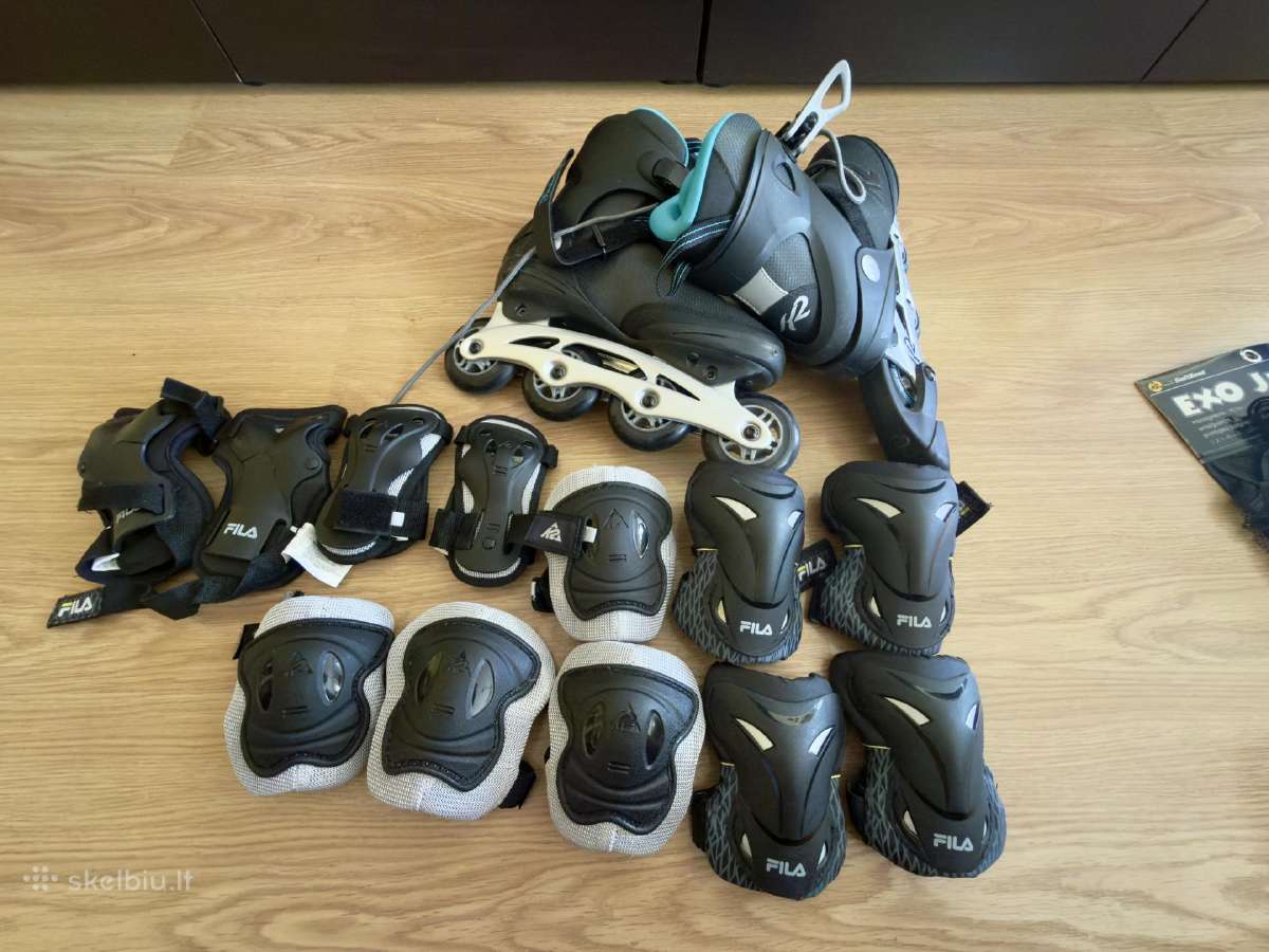 Riedučiai K2 Freedom 80 W (40 dydis, Skatepro) - nuotraukos Nr. 2